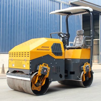 Compattatore a mini rulli stradali a vibrazione idraulica per la costruzione stradale