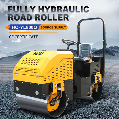 Equipaggiamenti per la costruzione stradale YL800 Full Hydraulic 1,2 tonnellate di tamburo di diametro 530mm Roller