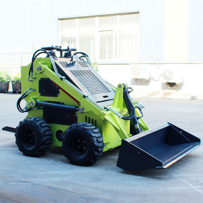 17.1kw Tracked Skid Steer Loader con certificazione CE e scorrevole elettrico