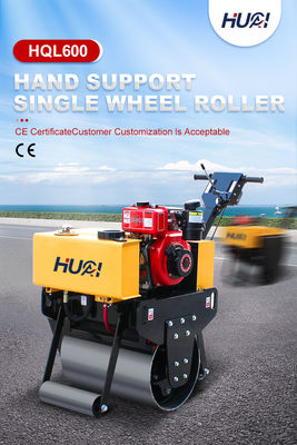 330 kg singolo tamburo cilindro diesel benzina vibratore stradale compattatore asfalto mini cilindri