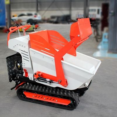 Capacità di carico 800 kg Mini Crawler Dumper con motore da 6,5 CV e flusso idraulico 28.8 L