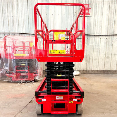 Elevatore elettrico idraulico a forbice 4-18m piattaforma aerea per ristorante 320kg capacità