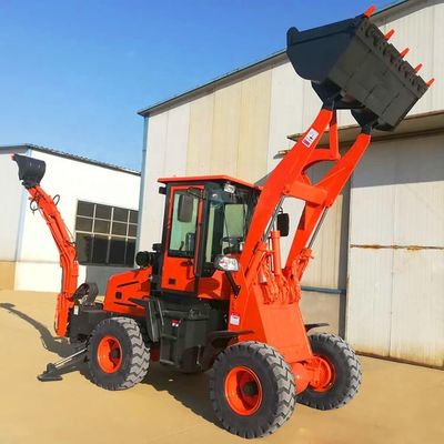 Mini retroescalatore WZ10-15 4WD con bassa capacità di vendita al dettaglio e 3 cbm di capacità del secchio