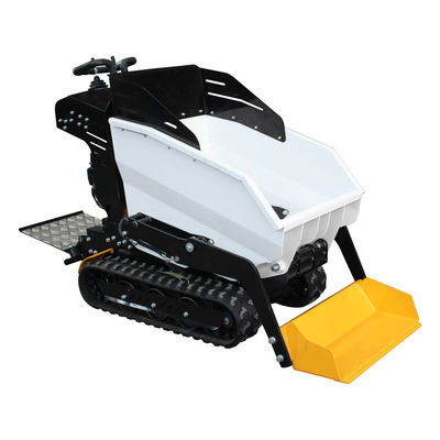 Mini dumper auto caricante Ce certificato Crawler loader giardino Benzina piccolo dumper 300kg