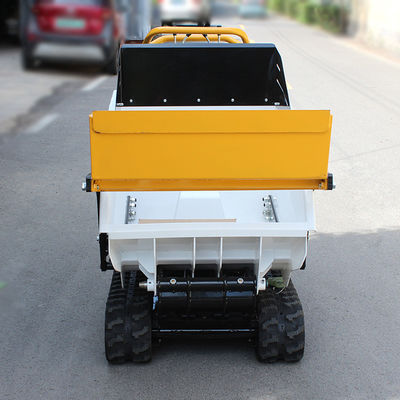 Mini dumper auto caricante Ce certificato Crawler loader giardino Benzina piccolo dumper 300kg