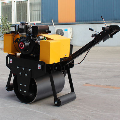 Motore a benzina a rulli per piccole strade Mini Rulli Compattatore Asfalto Set Paviment Roll