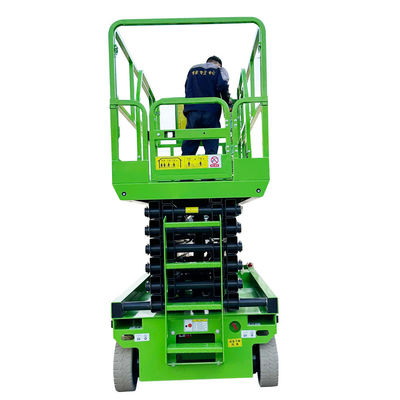 2000 kg rimorchio a batteria idraulica mobile sollevamento a forbice elettrico per piattaforma di lavoro aerea