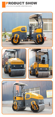 45KN Exciting Force Mini Static Road Roller per una facile manovrabilità e controllo