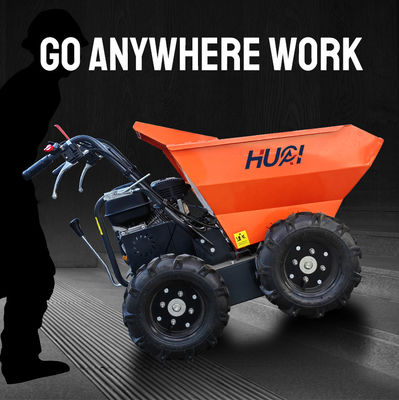 CE approvato 60 KW Mini dumper elettrico motorizzato con capacità di carico di 300 kg