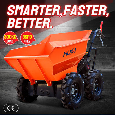 CE approvato 60 KW Mini dumper elettrico motorizzato con capacità di carico di 300 kg