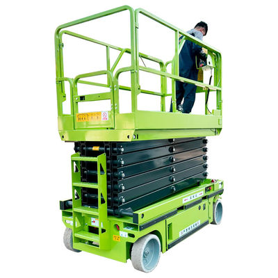 Piattaforma di sollevamento idraulica elettrica con forbice per lavori aerei 4m 6m 8m 10m 12m