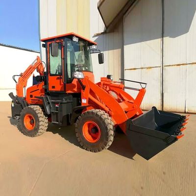 3 cbm Bucket Backhoe Loader Macchina di movimento terra con cilindro idraulico CHAOSHUN