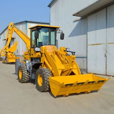 Cibo e bevande Mini Excavator Backhoe Loader con 3 cbm Capacità del secchio a prezzi accessibili