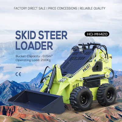 17.1kw Mini Skid Steer Loader La soluzione ideale per un funzionamento veloce e regolare