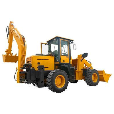 Piccoli caricatori elettrici a retroesca con rotaia di 150 mm Mini Front End Loader