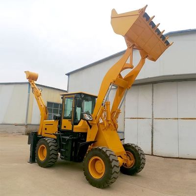 Piccoli caricatori elettrici a retroesca con rotaia di 150 mm Mini Front End Loader