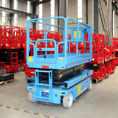 Elevatore elettrico diesel per uomini su binari con altezza massima di sollevamento di 4 m e velocità di sollevamento da 0 a 34 m/min
