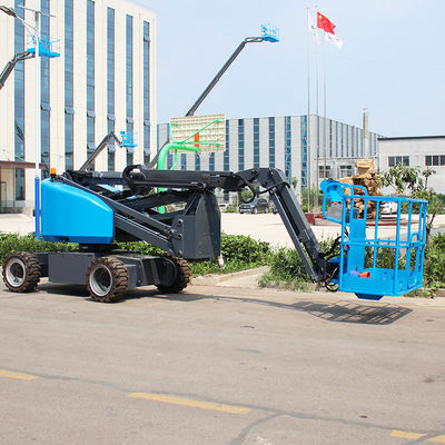 Elevatore elettrico diesel per uomini su binari con altezza massima di sollevamento di 4 m e velocità di sollevamento da 0 a 34 m/min
