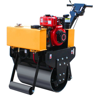 15.7 kw Single Drum Vibratory Road Roller per macchinari da costruzione Compactor for Benefit