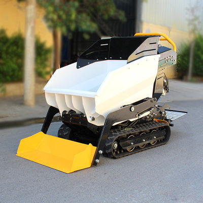 Mini crawler dumper autocaricabile con capacità di caricamento di 500 kg e peso della macchina di 360 kg
