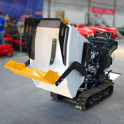 Mini crawler dumper autocaricabile con capacità di caricamento di 500 kg e peso della macchina di 360 kg