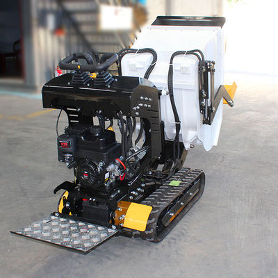 Mini crawler dumper autocaricabile con capacità di caricamento di 500 kg e peso della macchina di 360 kg