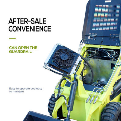 Walk Behind Crawler Mini Skid Steer Loader Alimentato dal Motore YUNNEI per il Beneficio