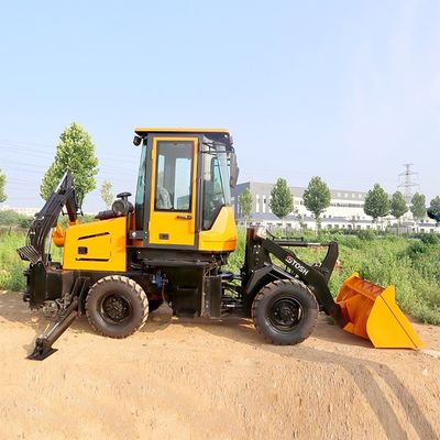 4x4 Attachment Front End Loader con retroesca mini retroesca