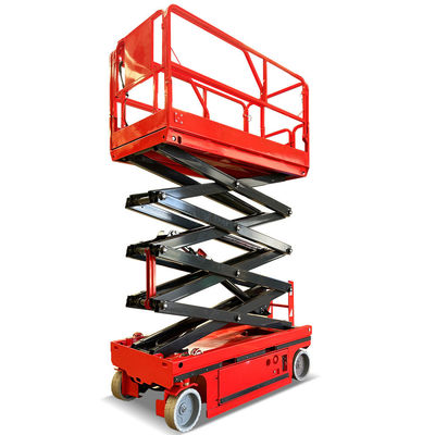 Manlift elettrico idraulico a forbice con capacità 320 kg e piattaforma di estensione 900 mm