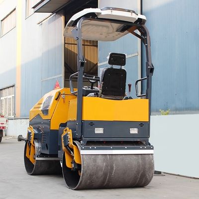 Velocità di marcia 0-8km/h tamburo singolo tamburo a rulli EPA motore walk-behind 0,5 tonnellate 1 tonnellate 3 tonnellate 5 tonnellate Road roller