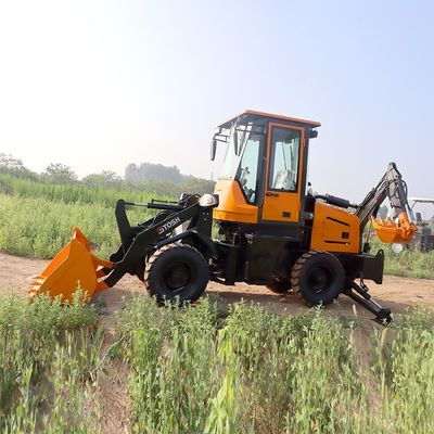 HQ-WZ-8-12 Excavator Backhoe Loader La macchina definitiva per i vostri progetti di costruzione