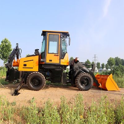 HQ-WZ-8-12 Excavator Backhoe Loader La macchina definitiva per i vostri progetti di costruzione