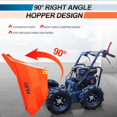 Mini-Dumper versatile con capovolgimento idraulico e 93 benzina senza piombo