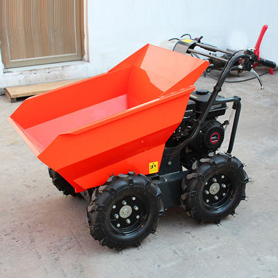 125L Capacità del secchio 4WD Mini dumper a gas per lavori di costruzione e all'aperto