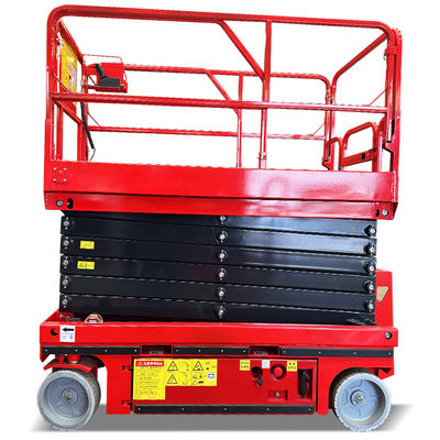 48V/4.0kw Potenza motore Tavolo sollevamento automatico completo Piattaforma di lavoro elevata 6m 8m 10m 12m 14m