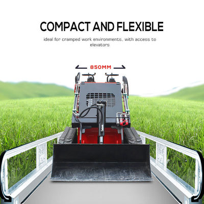 739 / 2 cilindri Skid Steer Loader Trencher Terra trapano 50 HP Tracciato per il trenching