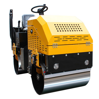 CHANGCHAI Motore Vibrazione idraulica 1500kg Mini Road Roller Compactor per strade lisce