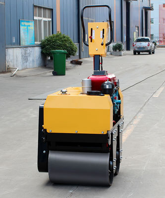 425 mm di diametro del tamburo piccolo 0,5 tonnellate doppio tamburo strada rulli diesel asfalto compattatore