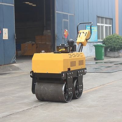 425 mm di diametro del tamburo piccolo 0,5 tonnellate doppio tamburo strada rulli diesel asfalto compattatore