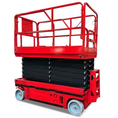 48V/4.5kw Potenza del motore 4-16m Lift Mobile Scissors Platform per applicazioni industriali