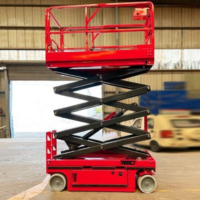 48V/4.5kw Potenza del motore 4-16m Lift Mobile Scissors Platform per applicazioni industriali