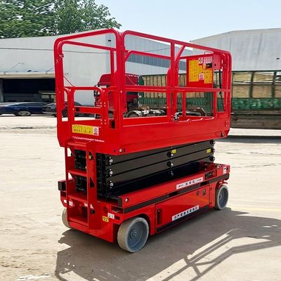 48V/4.5kw Potenza del motore 4-16m Lift Mobile Scissors Platform per applicazioni industriali