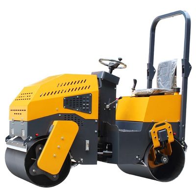KYB 530 mm di diametro del tamburo pneumatico idraulico vibrante in tandem Mini Road Roller Compactor