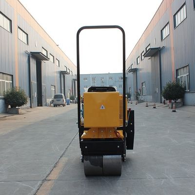 Equipaggiamento per la costruzione stradale Ruota di acciaio Roller stradale con frequenza di vibrazione 70HZ
