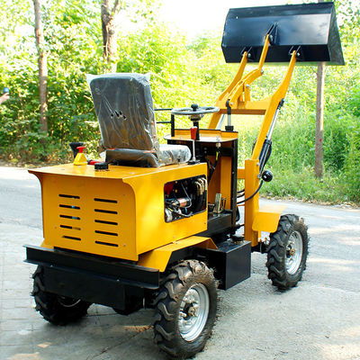 0.8 Tonnes Frontal Compact Mini Front Loader 1 cbm Capacità del secchio per ristorante