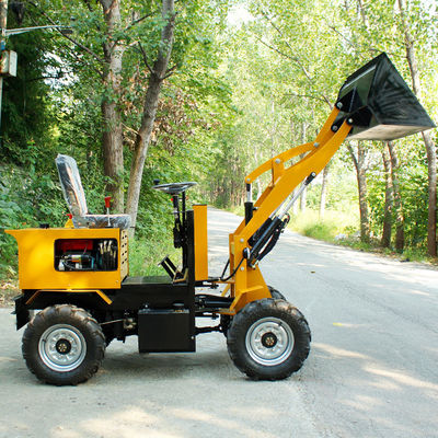 0.8 Tonnes Frontal Compact Mini Front Loader 1 cbm Capacità del secchio per ristorante