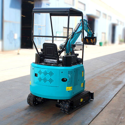 Micro bagger con baldacchino e traccia di 1100 mm