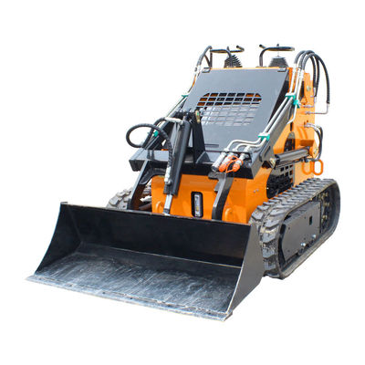 200 kg di carico nominale YUNNEI Motor Mini Skid Steer Loader per lavori elettrici e diesel