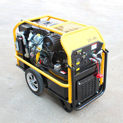 660 mm Larghezza della macchina Motore diesel personalizzato Unità di alimentazione idraulica con cilindrata di 12 cm3