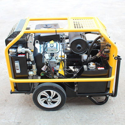 660 mm Larghezza della macchina Motore diesel personalizzato Unità di alimentazione idraulica con cilindrata di 12 cm3